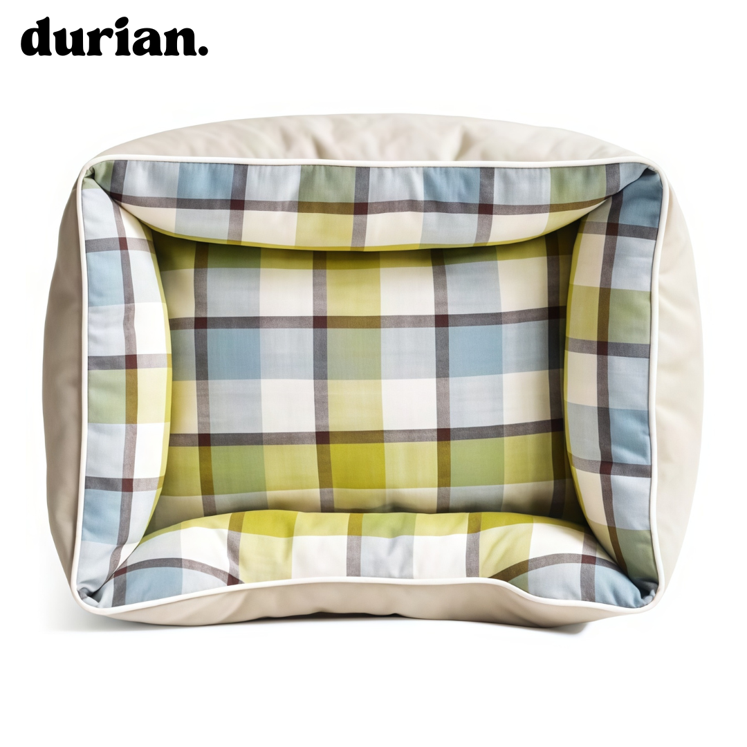 durian ペットベッド｜やさしい肌ざわりのオックスフォードベッド犬猫兼用