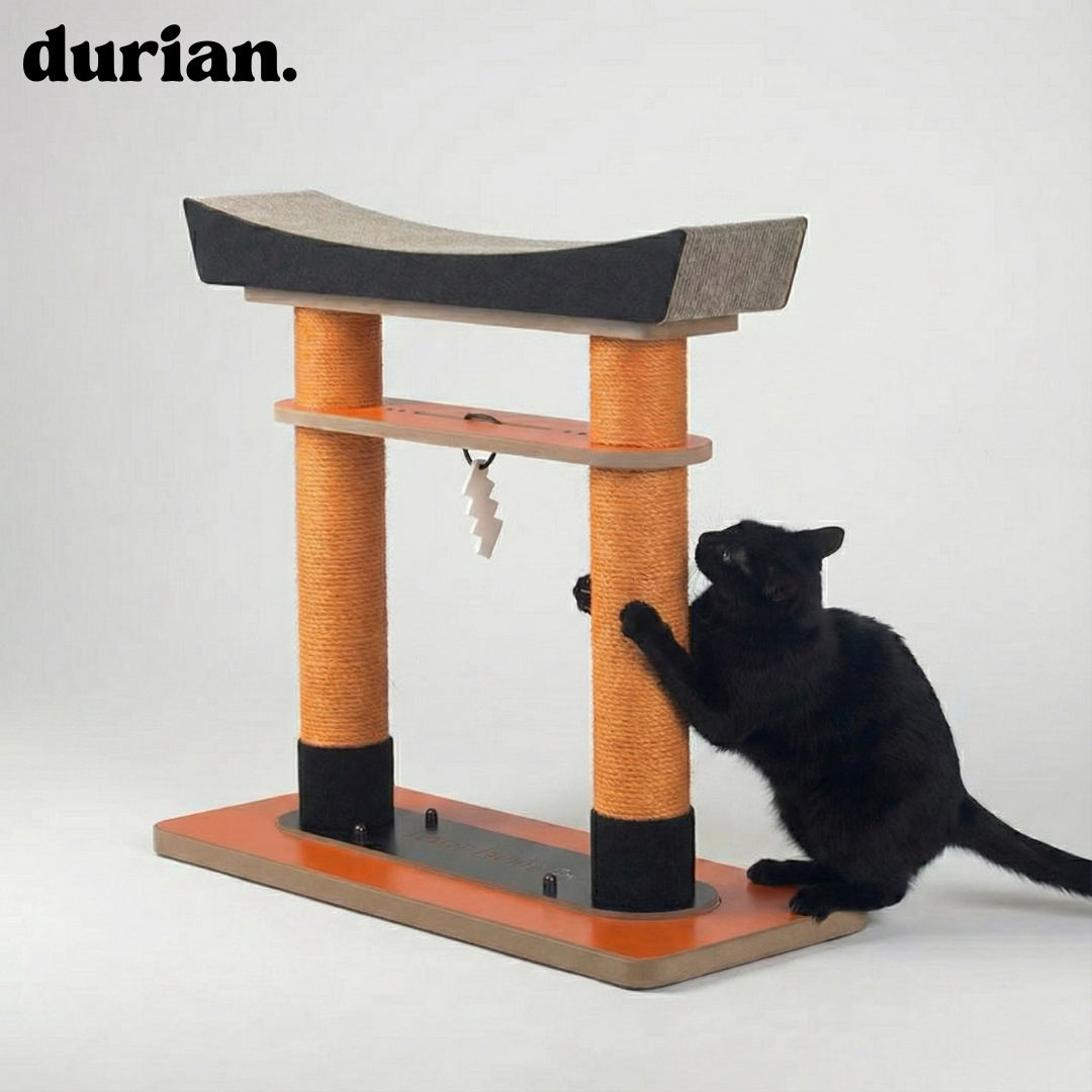 durian 鳥居モチーフ 爪とぎボード