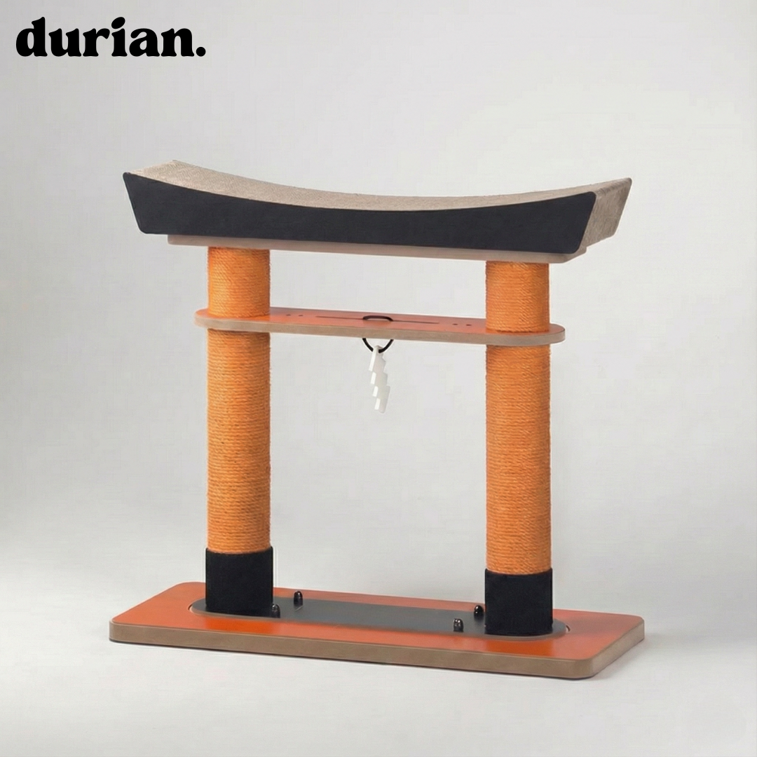 durian 鳥居モチーフ 爪とぎボード