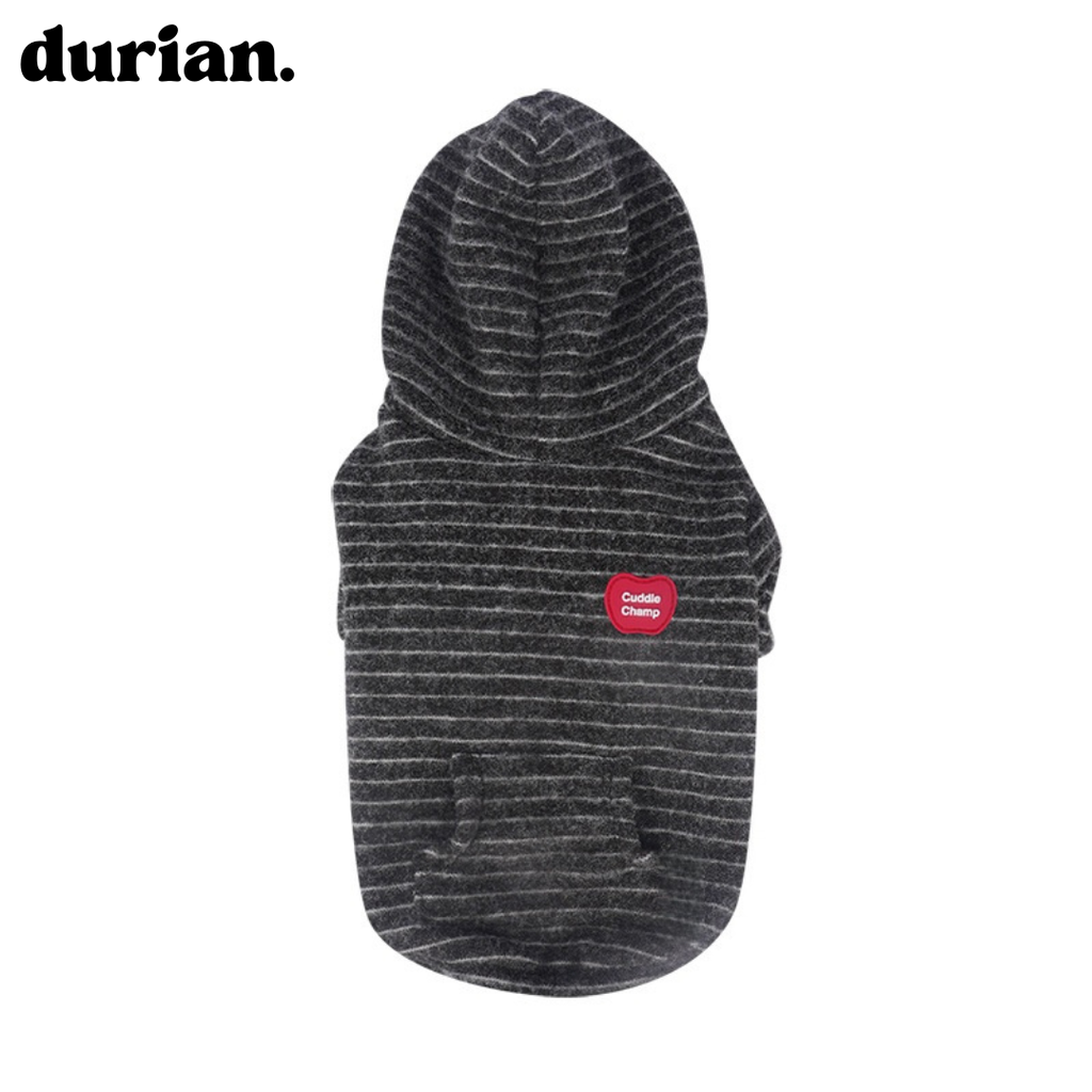 durian ボーダー柄フーディドッグウェア